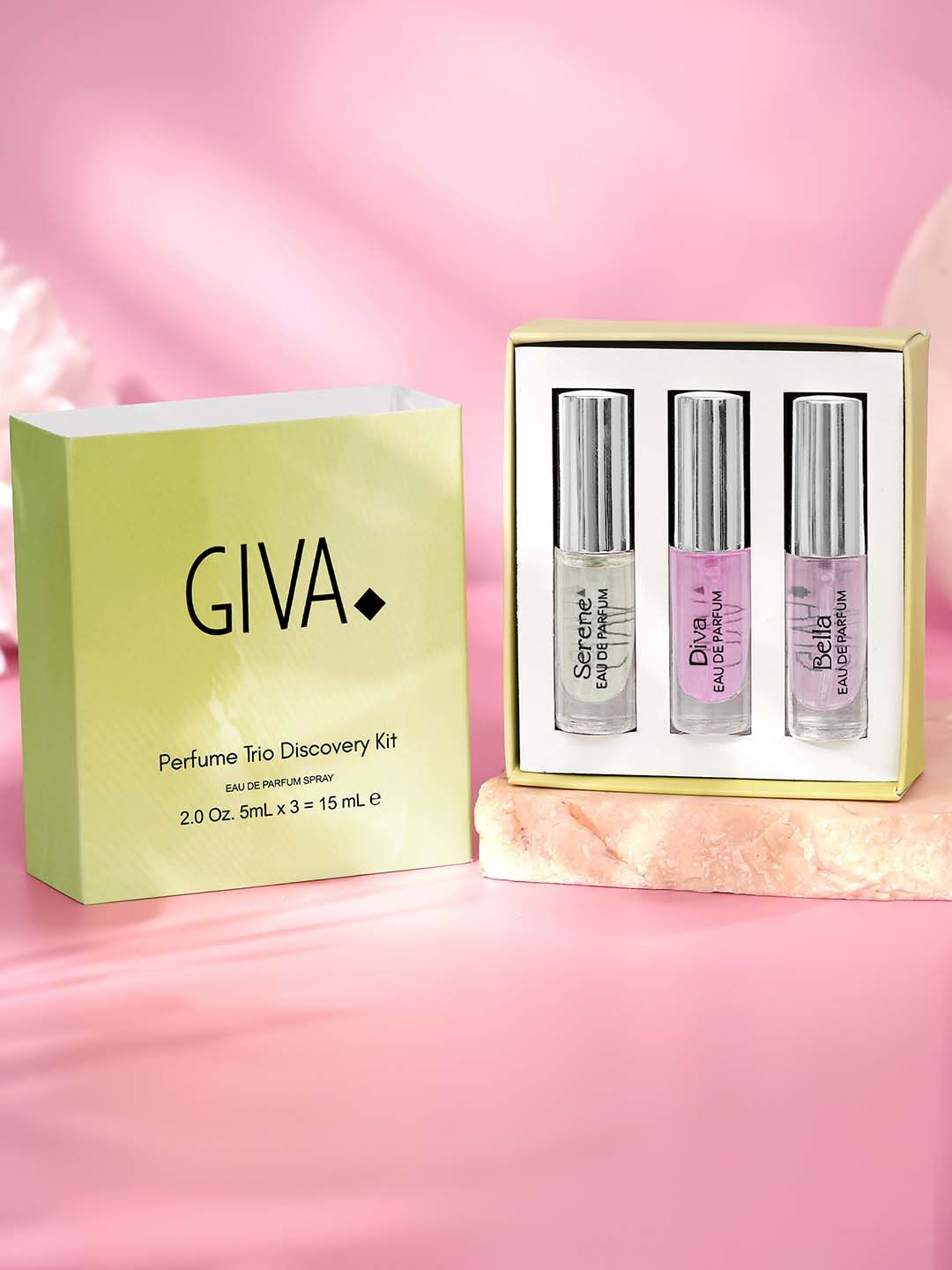 GIVA Women Set Of 3 Forever Valentine Eau de Parfum - 15ml Each