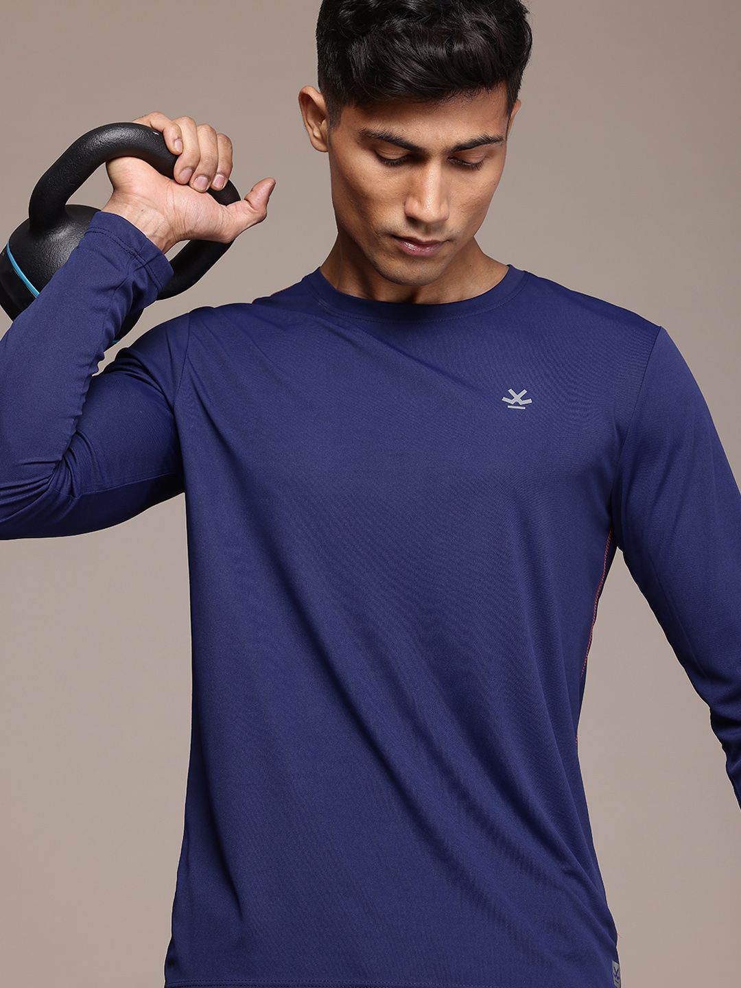 WROGN Long Sleeves Slim Fit Training T-shirt