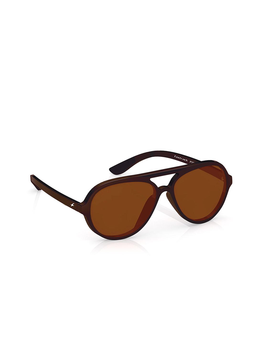 Fastrack Men Aviator Sunglasses with UV Protected Lens P358BR1V