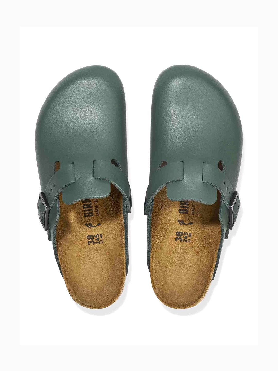 Buy Birkenstock Unisex Boston Pro Thyme Natural Regular Width