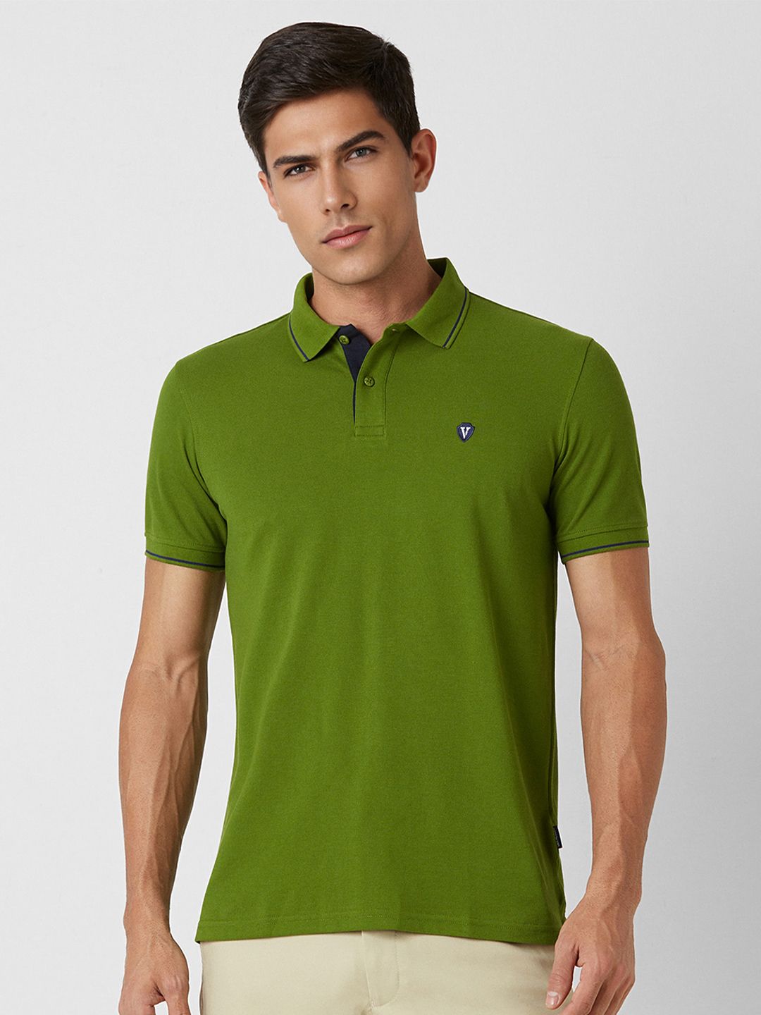 Van Heusen Sport Contrast Trim T-shirt