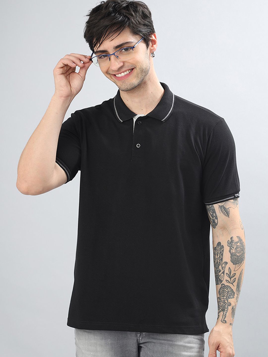 Wear Your Opinion Men Premium Pique Tipped Polo