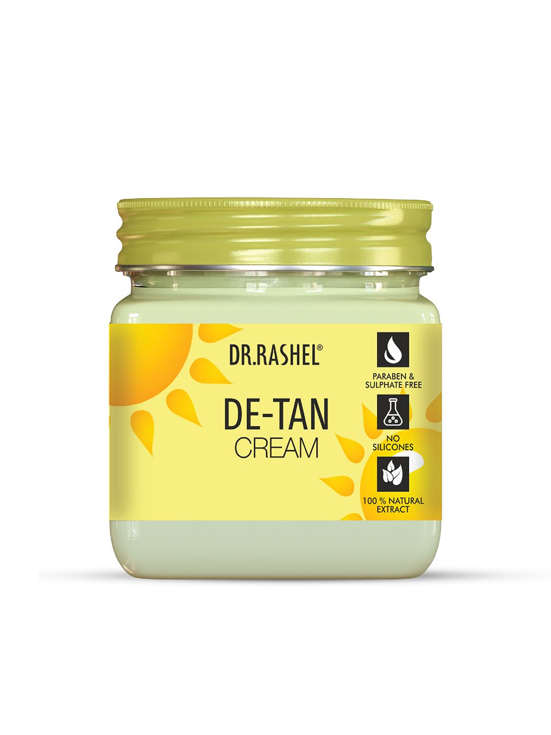 De-Tan Face & Body Cream-380ml DR.RASHEL Moisturizing De-Tan Face & Body Cream-380 ml