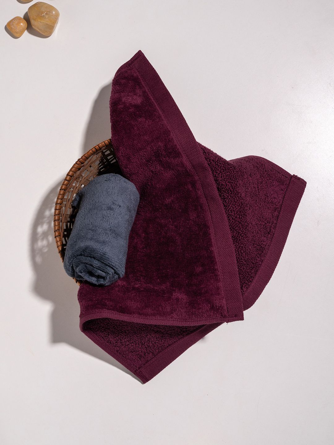 Damensch Premium Cotton Soft Sheared Terry Better-Basic Face Towel Set