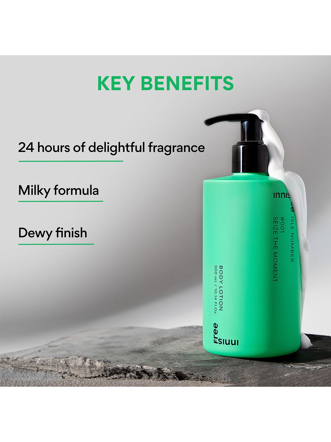 Buy Innisfree Isle Number Body Lotion with Green Tea Water 300 ml
