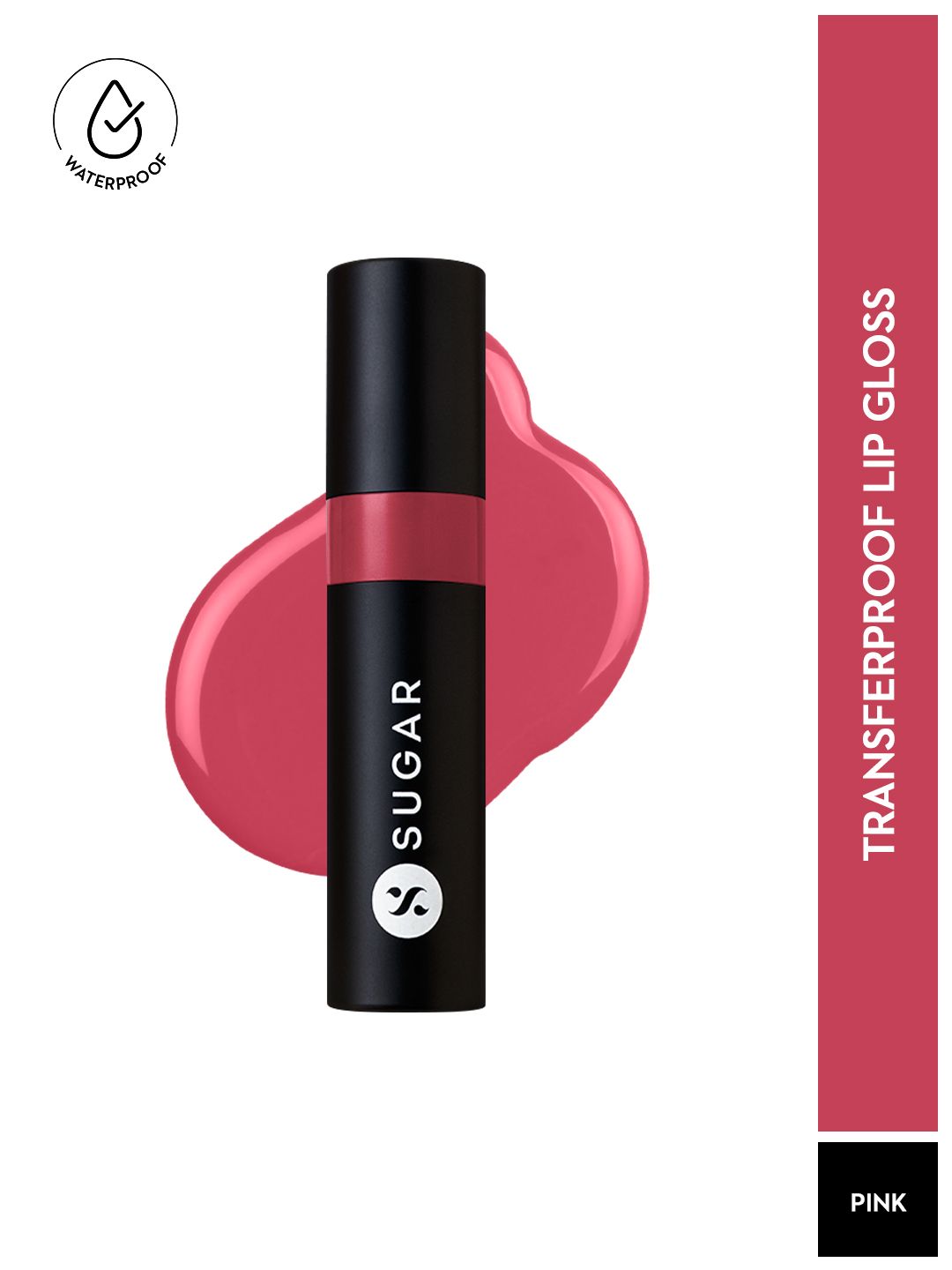 SUGAR Partner In Shine Transferproof Lip Gloss With Vitamin E-3ml-07 Strawberry Soju