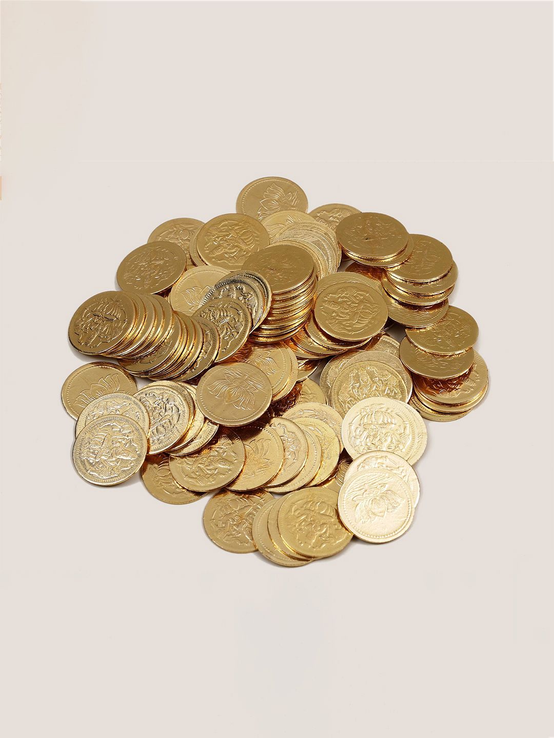 Exotic India Brass Easy to Clean Navratri Pooja Metalware