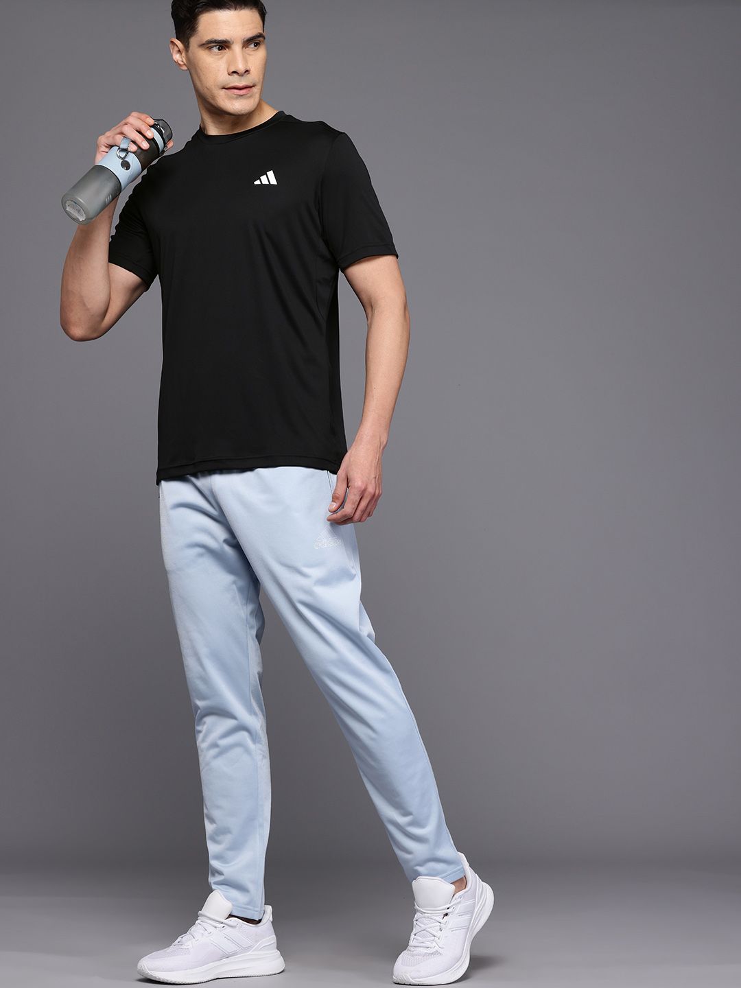 Buy ADIDAS Aeroready 3-Striped Logo T-shirt - Tshirts for Men