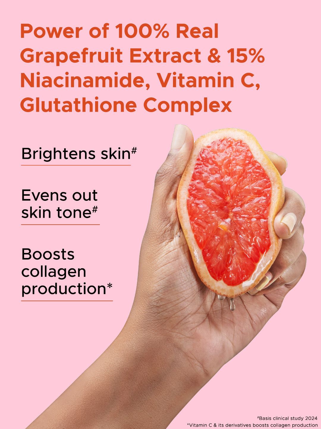 how much glutathione is in a grapefruit Buy Pure Sense Grapefruit Squeeze Radiant Face Serum With 15% Vitamin C &  Glutathione- 10 ml - Serum and Gel for Unisex 30643961