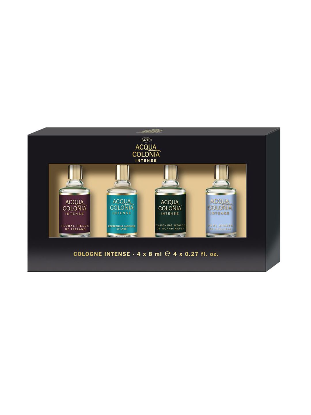 Buy 4711 Set Of 4 Acqua Intense Eau De Cologne - 8ml Each