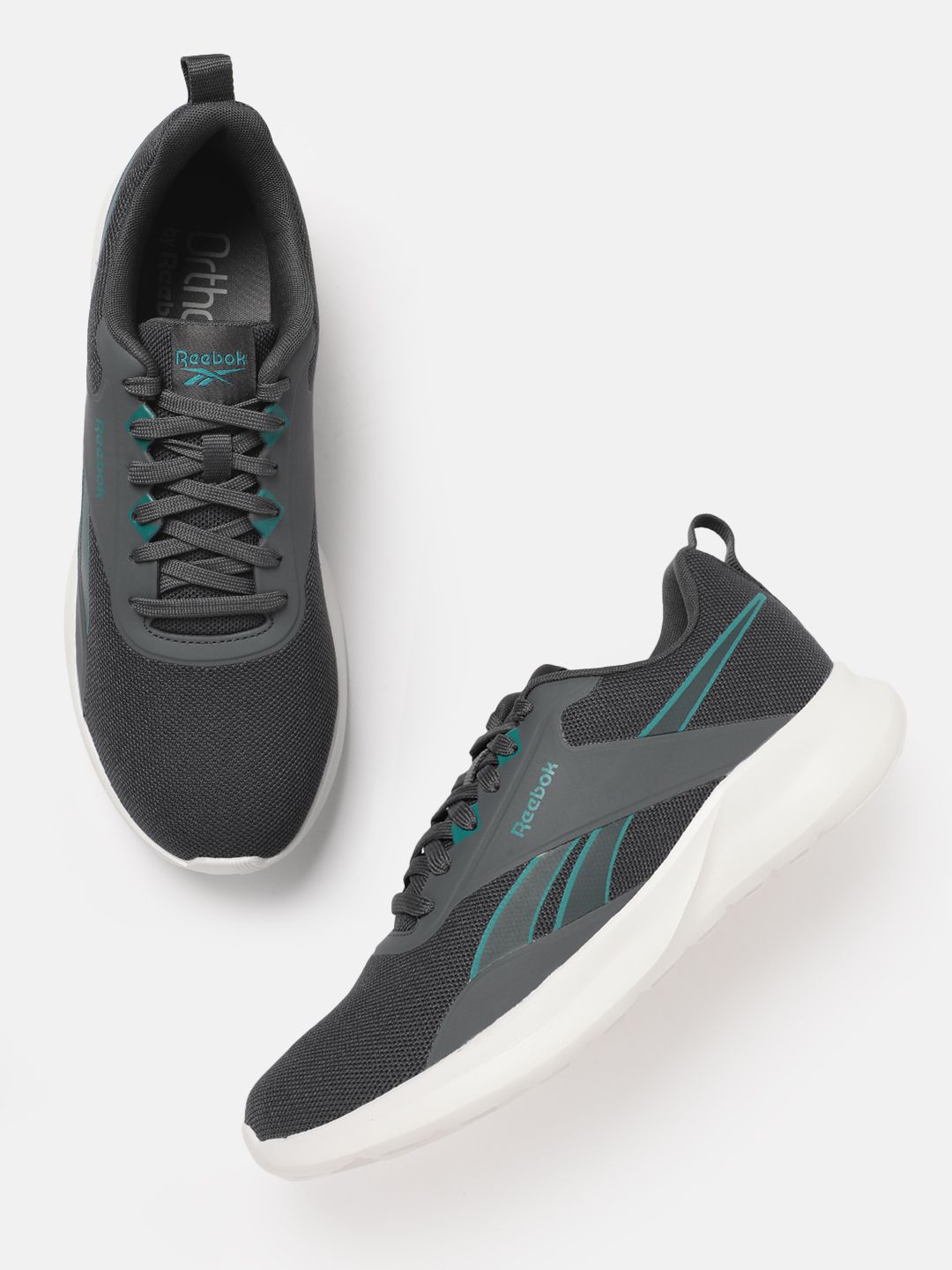 Reebok Men Woven Design Flylite Emergo Runner+ Shoes
