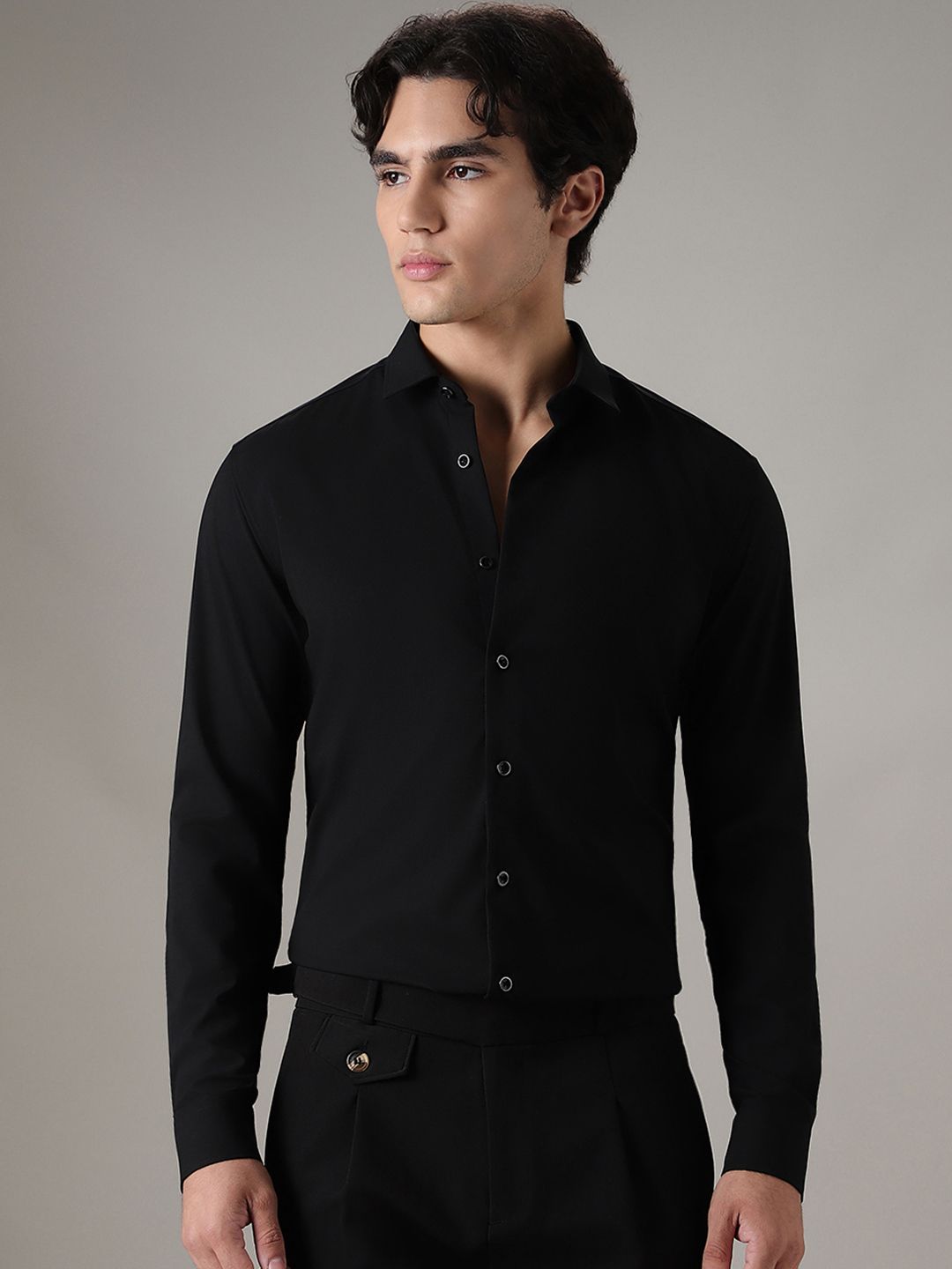 Banana Club Men Relaxed Slim Fit Opaque Casual Shirt