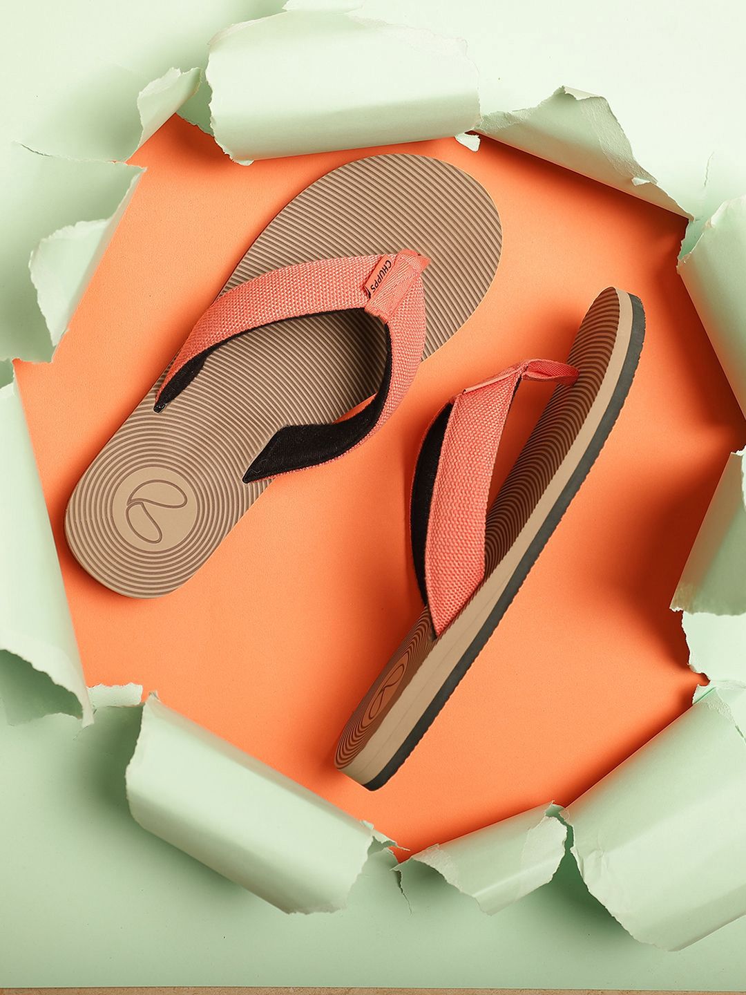 CHUPPS Men Comfort Everyday Wear Flip Flops