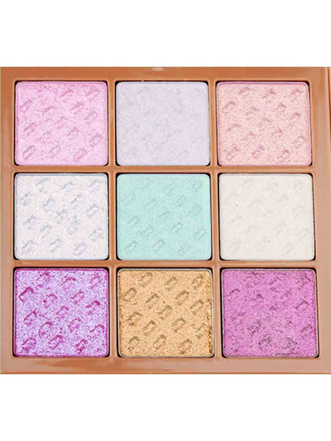 Buy Fashion Colour Platinum 9 In 1 Pigmented Eyeshadow Palette