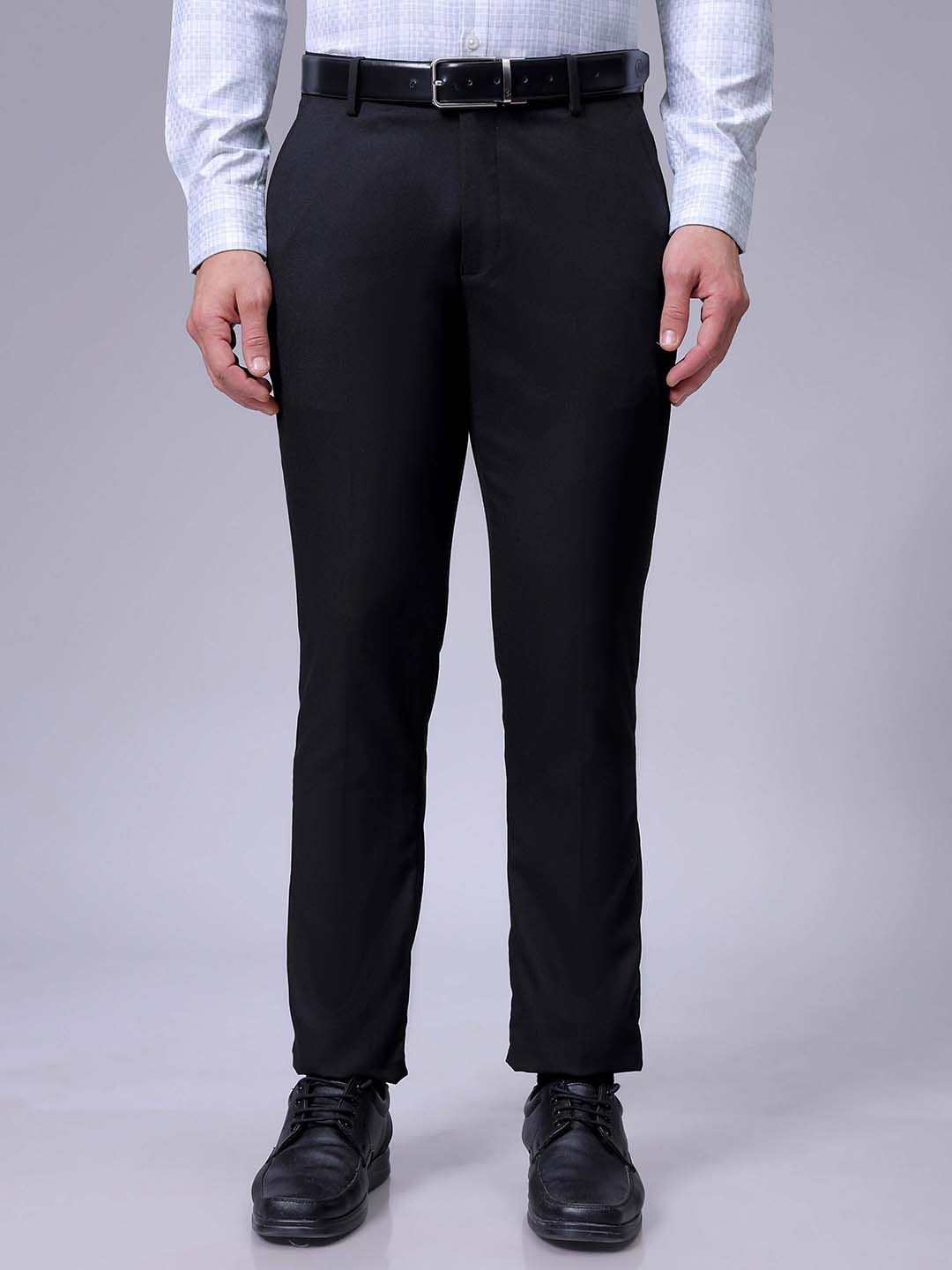 The Indian Garage Co. X Luxe Men Slim Fit Formal Trousers