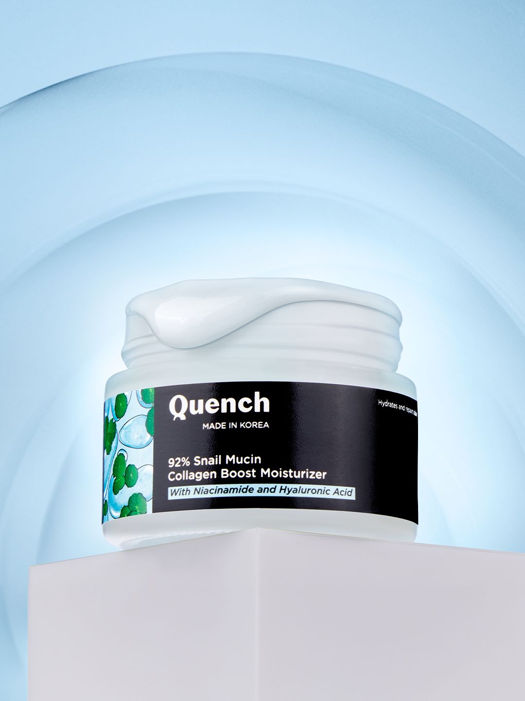 Quench Botanics 92% Snail Mucin Collagen Boost Moisturizer -50 ml