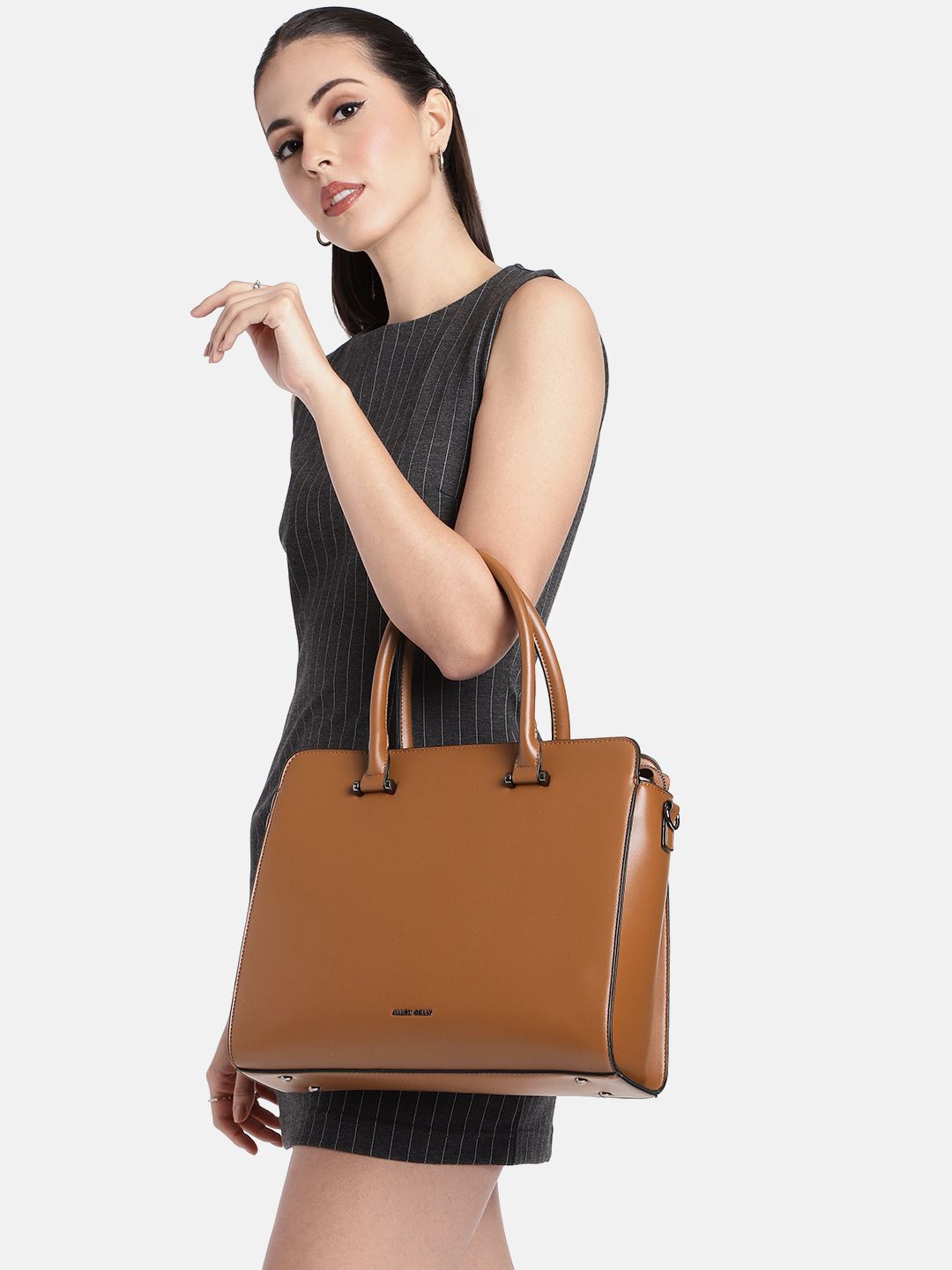 Allen Solly Allen Solly Structured Handheld Bag