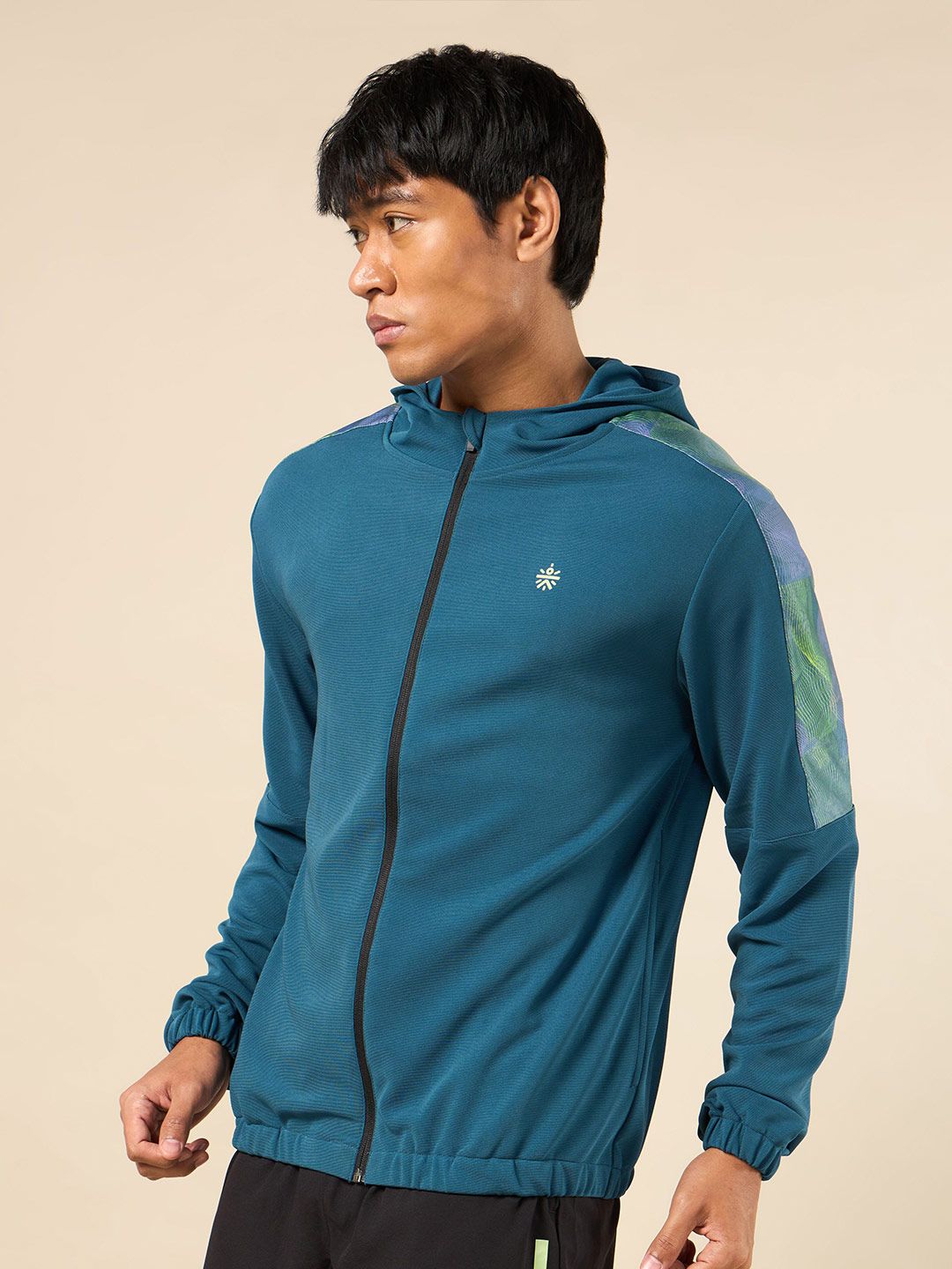 CULT Men High Impact Hooded Moisture Wicking Training Jacket