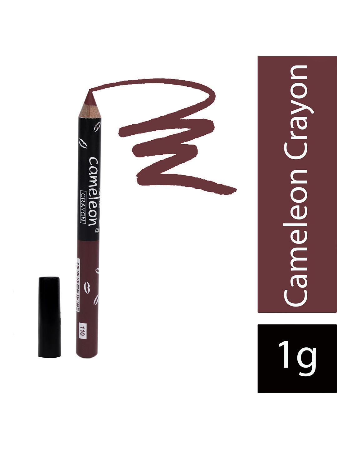Cameleon Crayon Long Lasting Lipstick Pencil - 1 g - Dark Wine 110