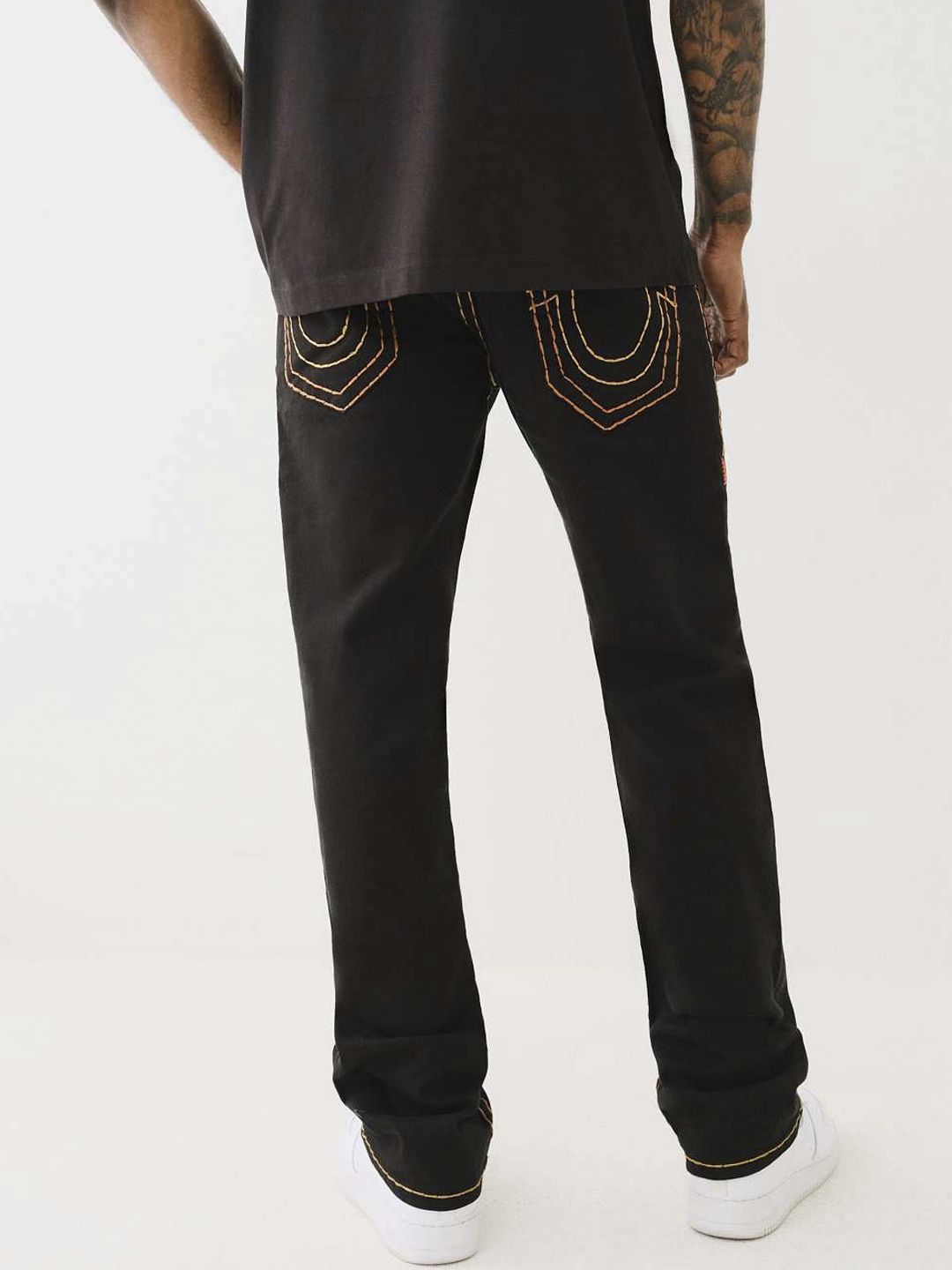 TRUEReligion ストレート siz30 Buy True Religion Super T Ricky Straight Fit Black Mid-Rise Solid