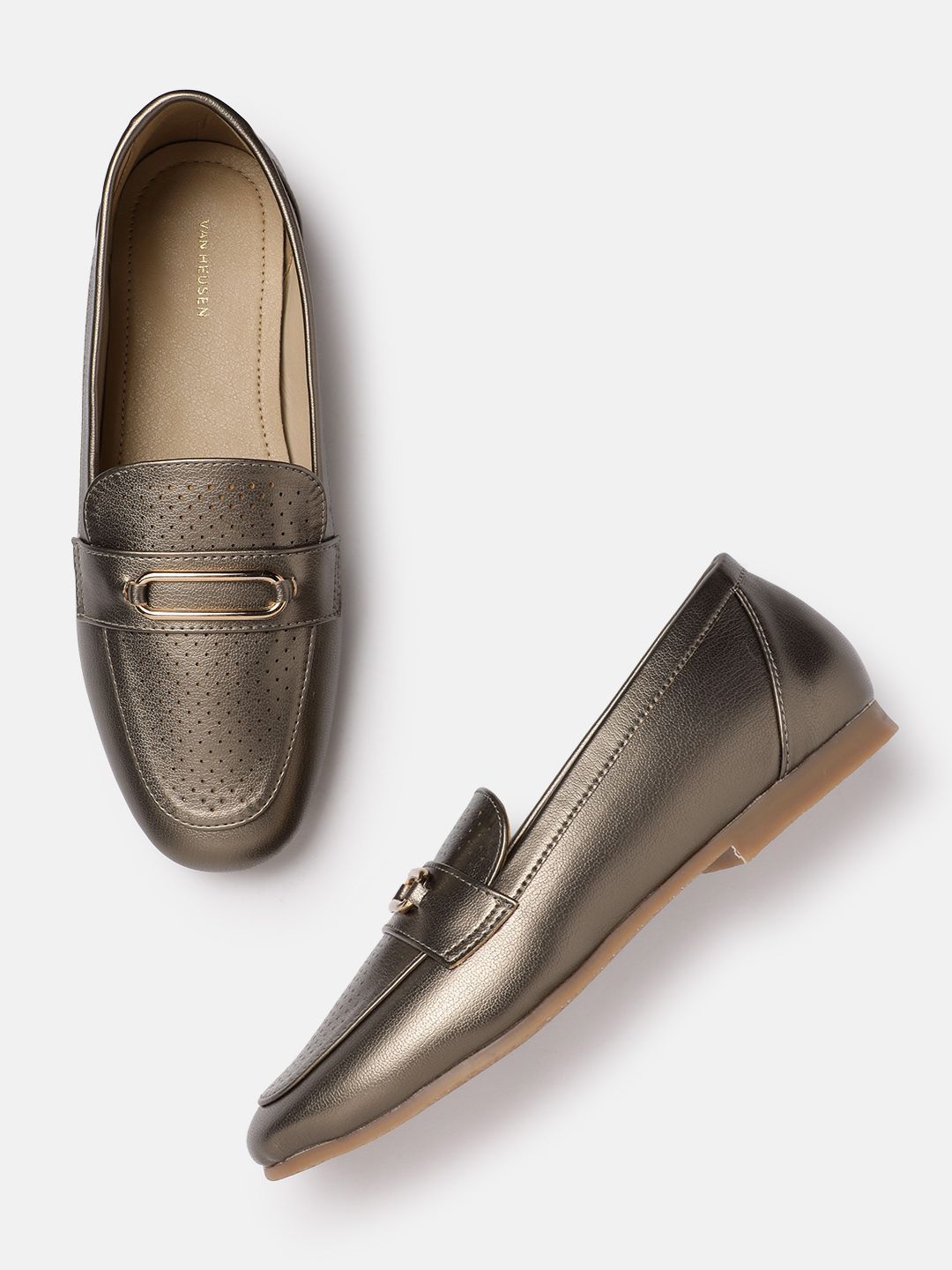 Van Heusen Van Heusen Women Perforated Penny Loafers