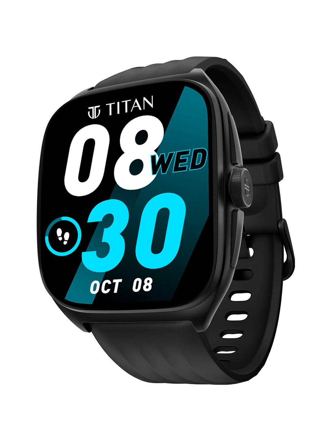 Titan Evolution 1.85 Curved AMOLED Display Working Crown BT Calling IP68 Smart Watch