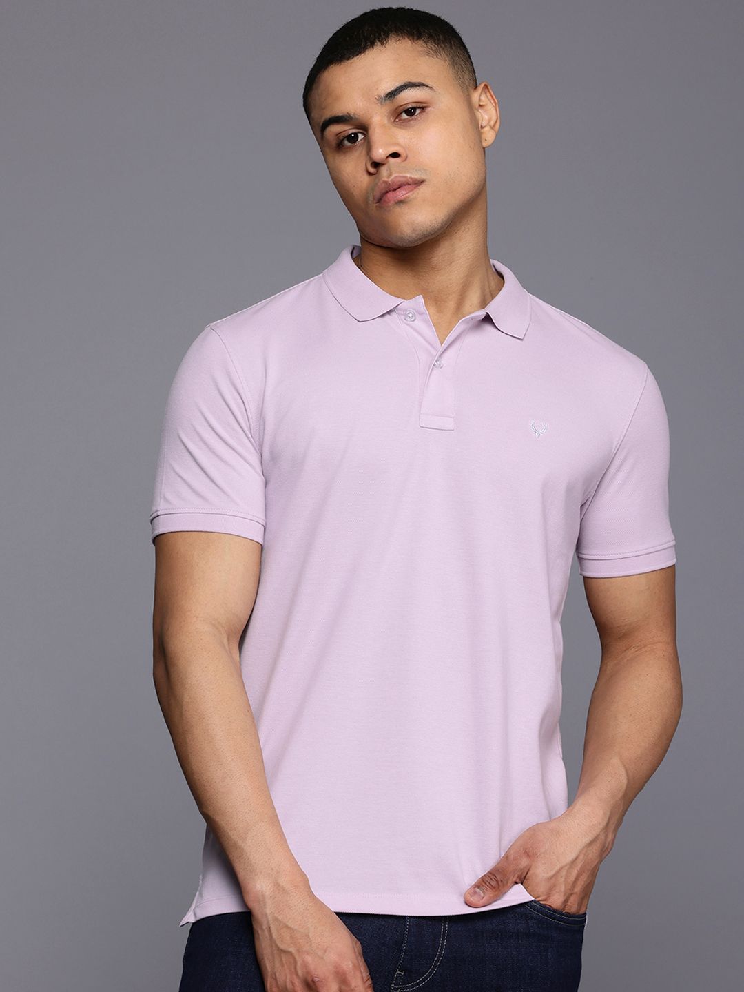 Allen Solly Men Polo Collar T-shirt