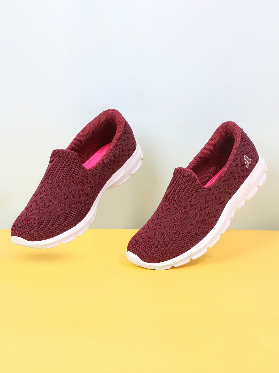 Aqualite Women Mesh Slip-On Sneakers