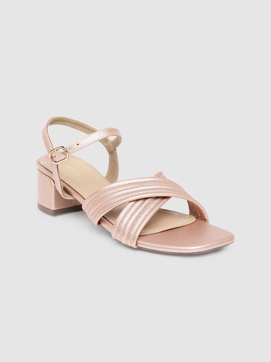 Inc 5 Inc 5 Textured Block Heels with Backstrap
