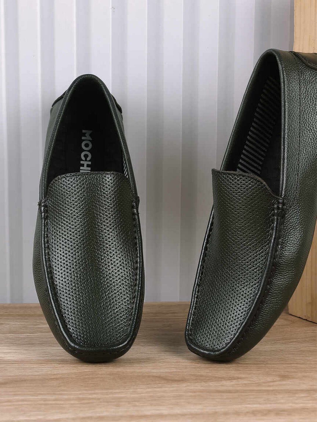 Mochi Men Leather Loafers