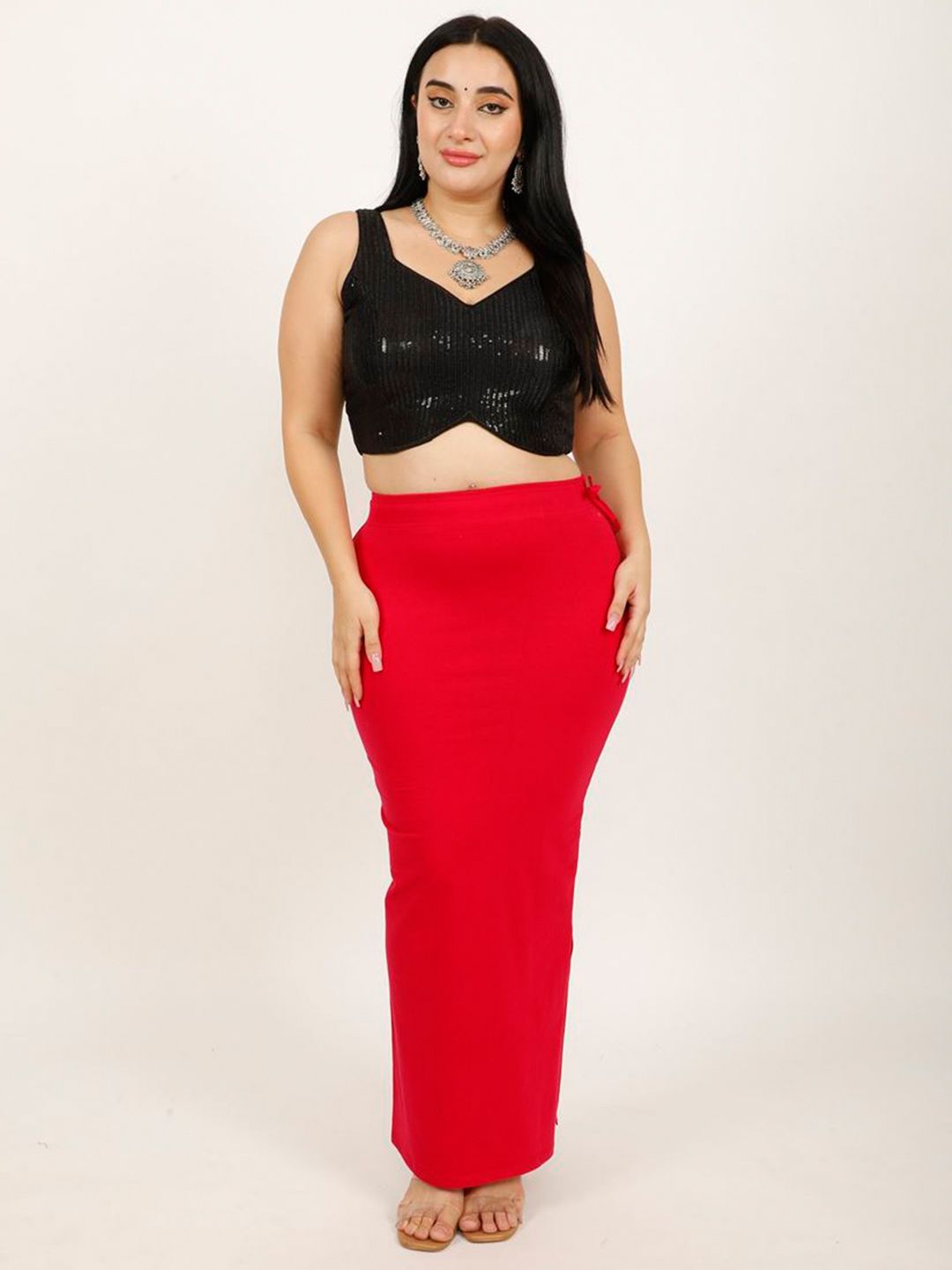 DUNBERRY LONDON Premium Bamboo Cotton Lycra Seamless Saree Shapewear