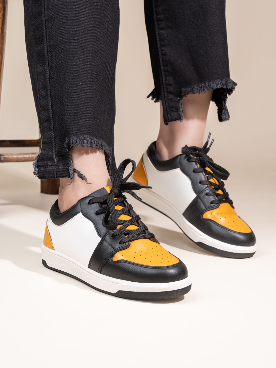 The Roadster Lifestyle Co Women Lace-Up Sneakers