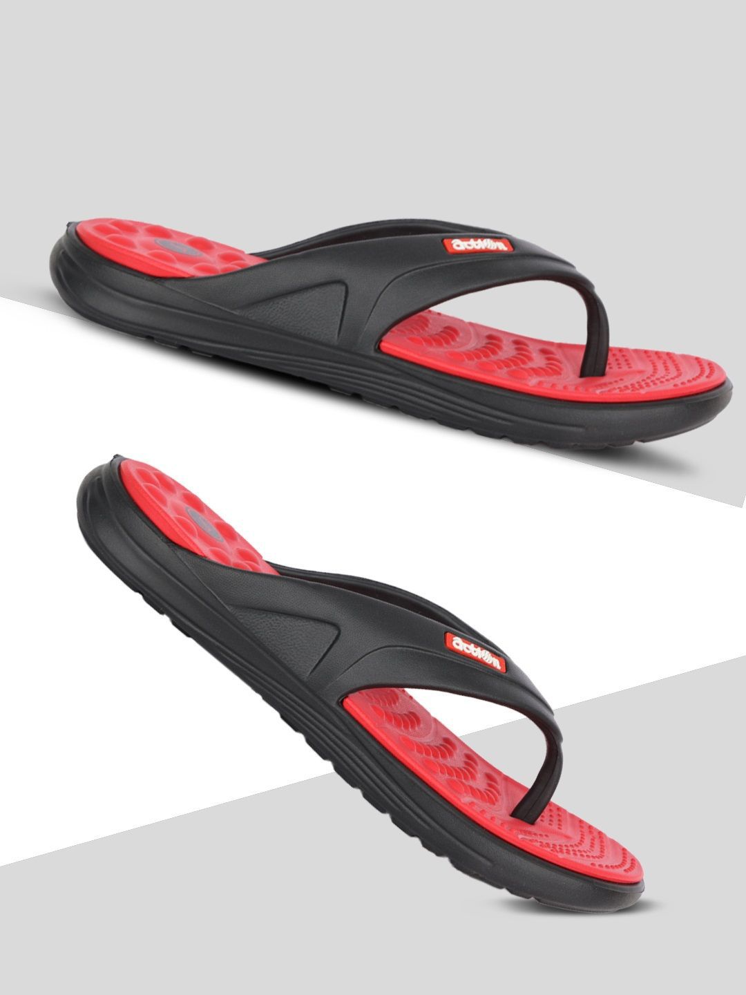 Action Men Solid Rubber Thong Flip-Flops