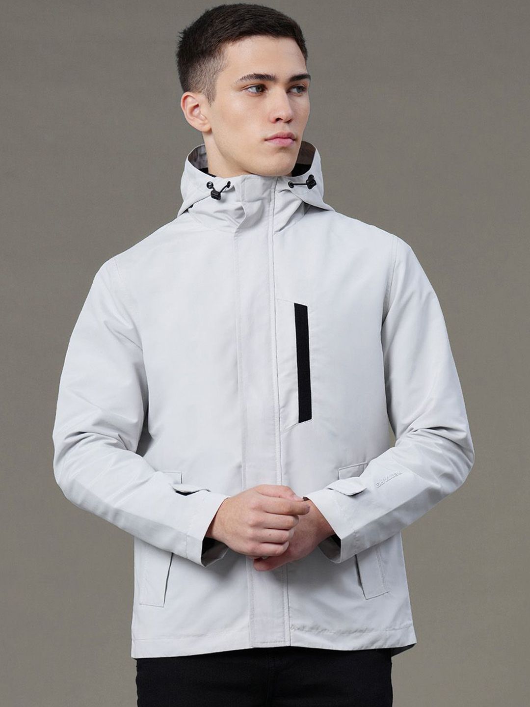 Red Tape Men Hooded Tailored Jacket