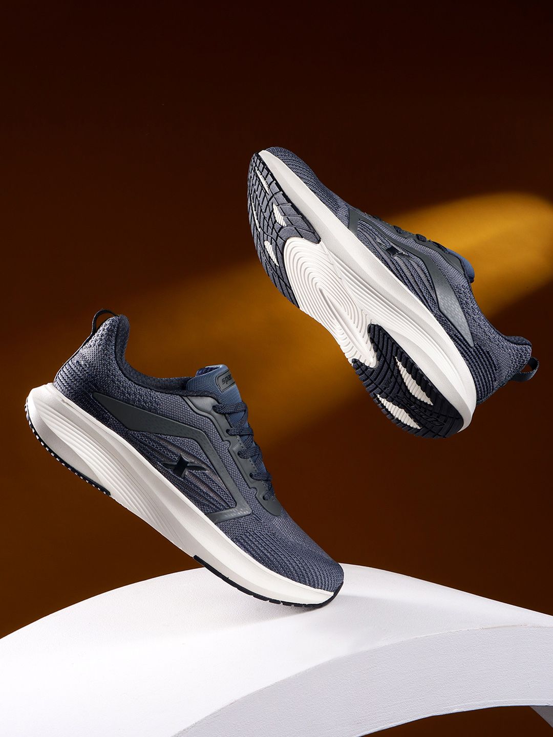 Sparx Men Mesh Lace-Ups Sports Shoes