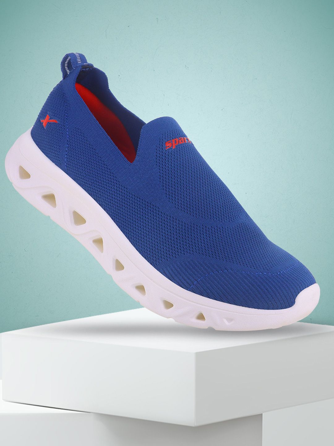 Sparx Men Slip-On Mesh Walking Shoes