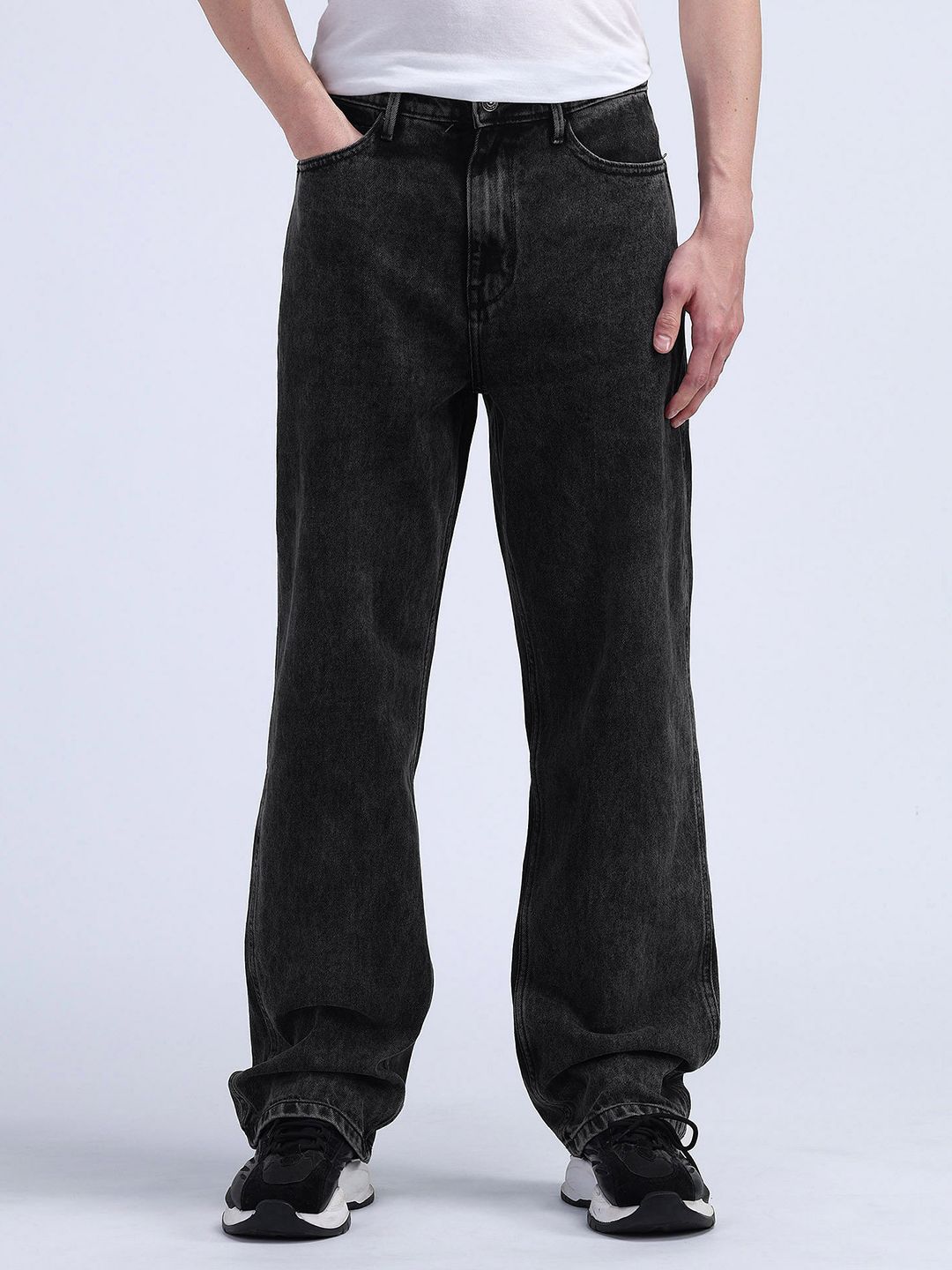 Flying Machine Men Classic Relaxed Fit Stretchable Jeans