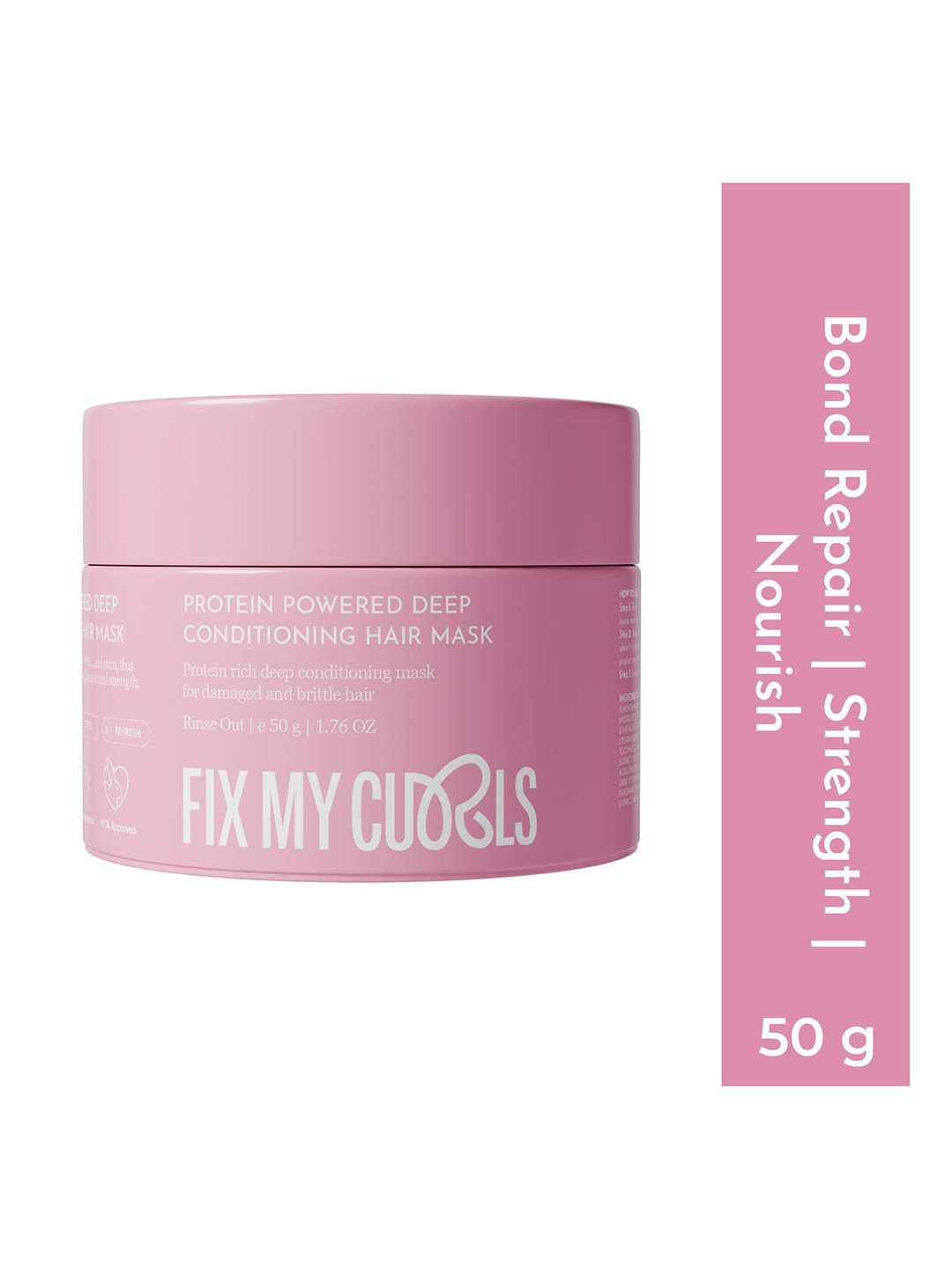 Fix My Curls Protein Powered Hair Masks-50g