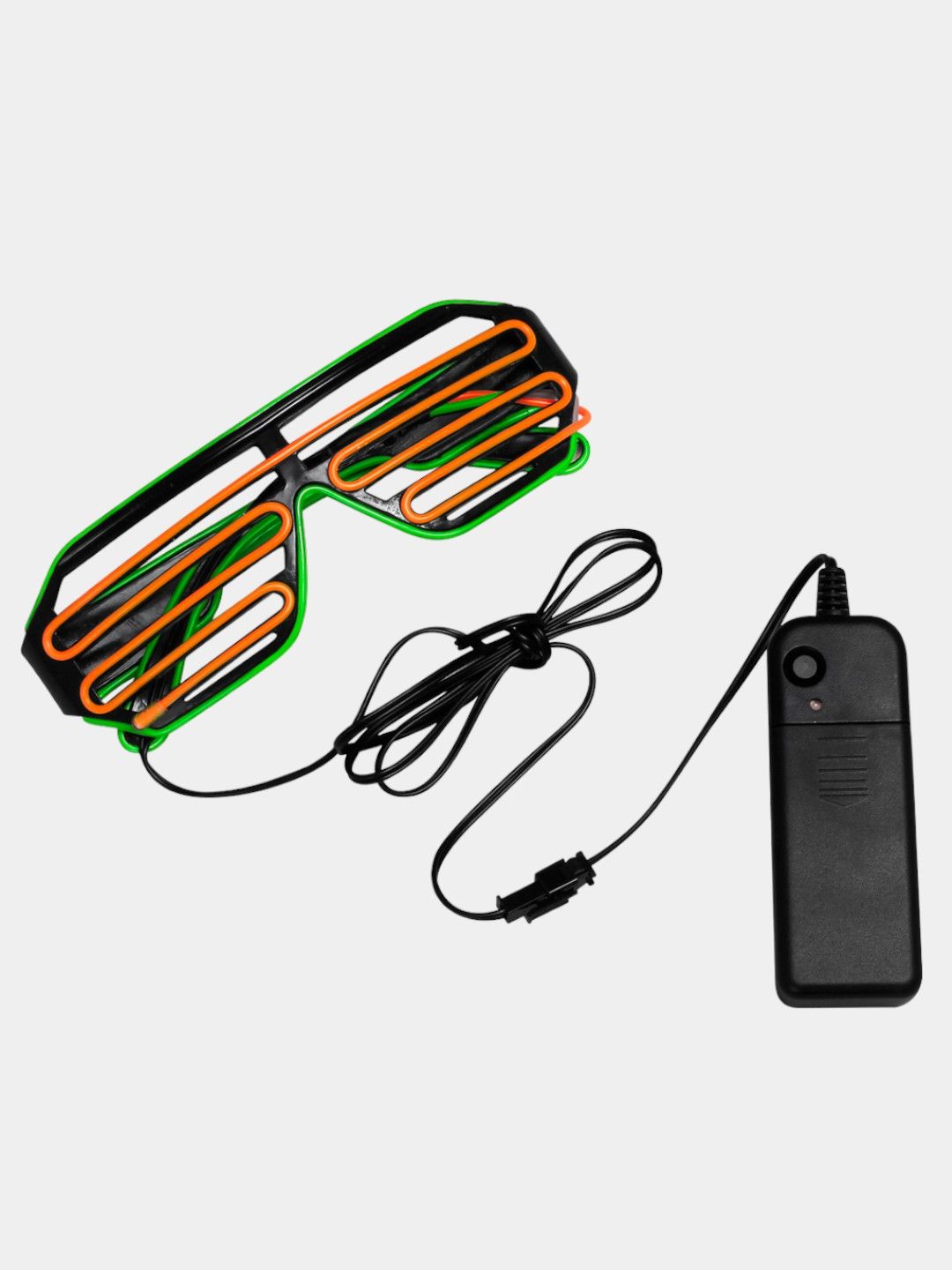 Hookaba Unisex Other Sunglasses HKB-Rave-Orange Green-Orange Green