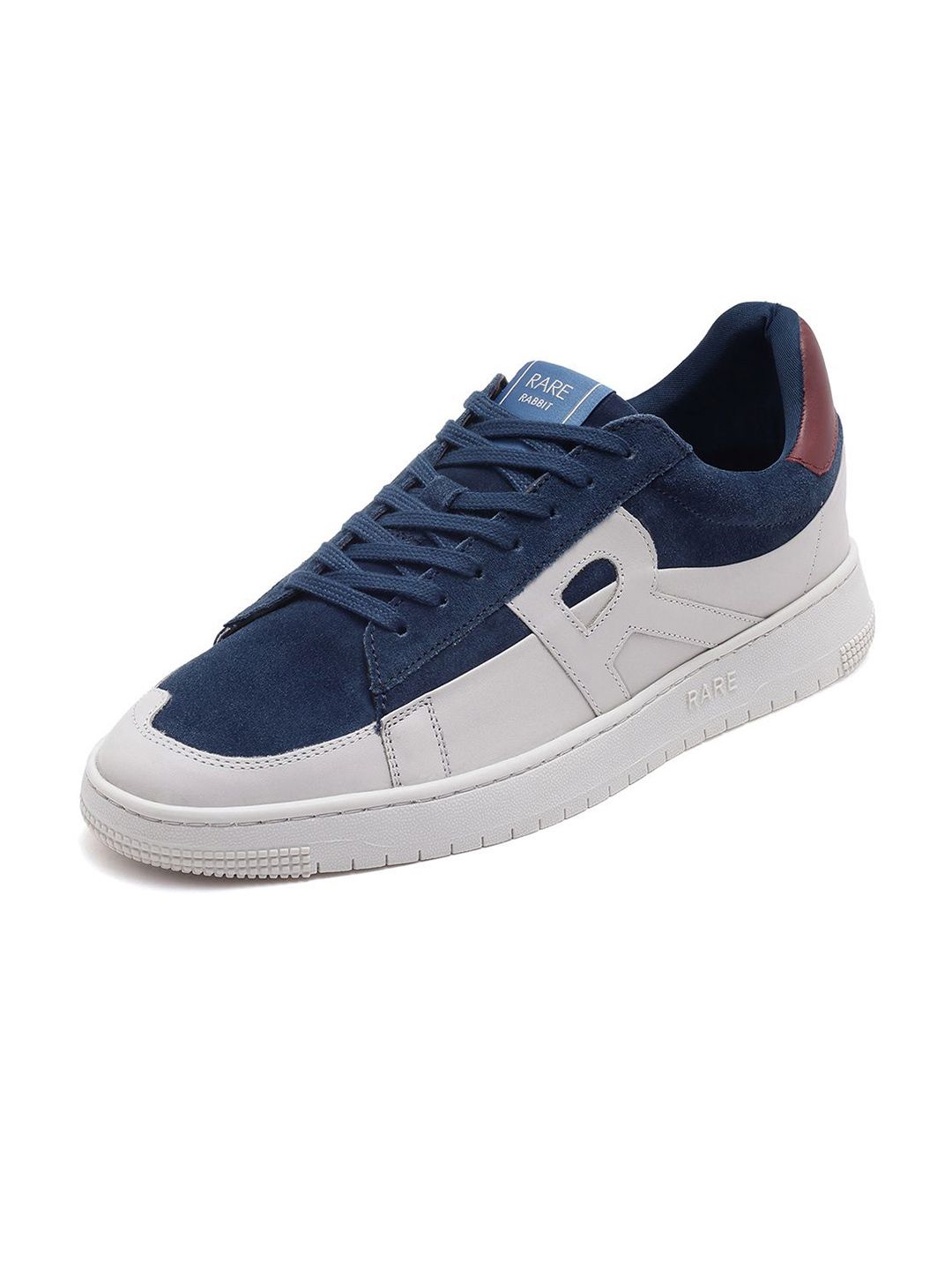 Buy RARE RABBIT Men Colourblocked Leather Sneakers - Casual Shoes