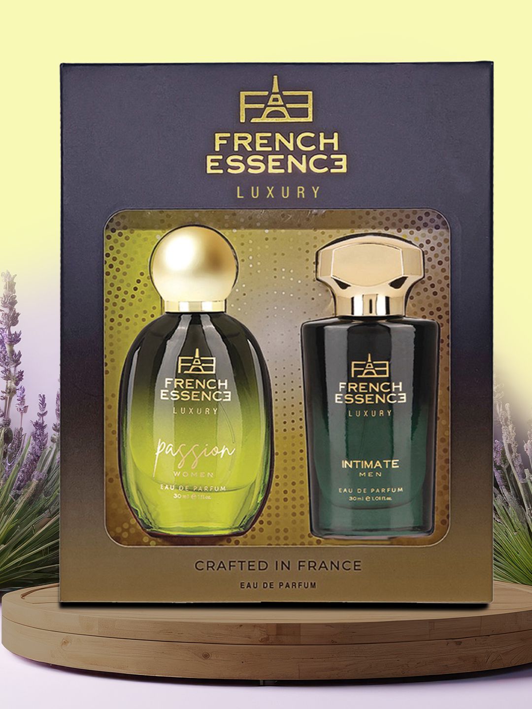 FRENCH ESSENCE Set Of 2 Passion & Intimate Eau De Parfum - 30 ml Each