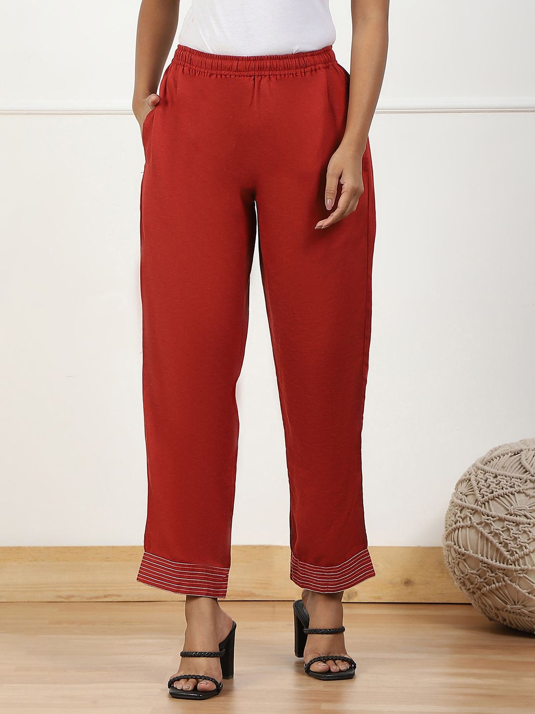 Biba Women Knitted Palazzos