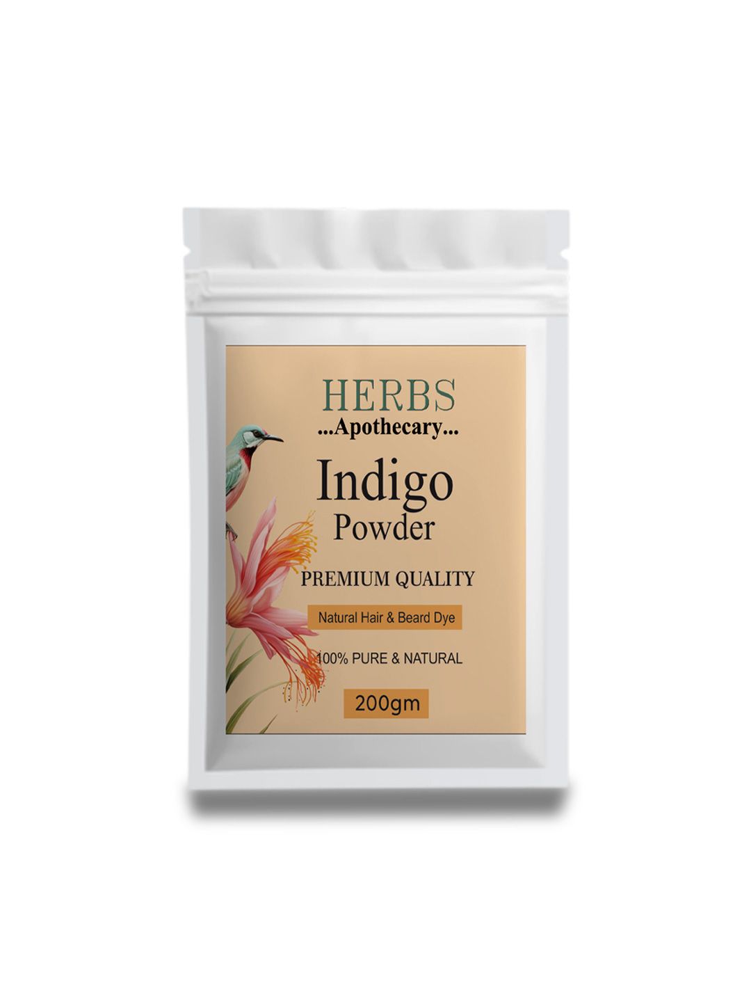 Herbs Apothecary Indigo Powder For Natural Hair - 200 g