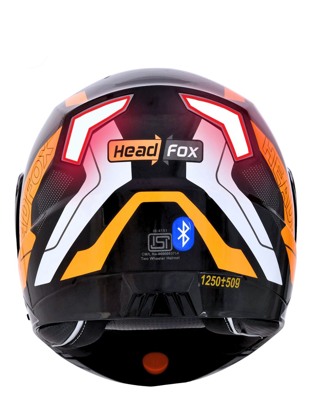 HEADFOX N2 Matt Air 7 Smart Bluetooth Calls Music GPS & Voice Asst. Road DV Helmet
