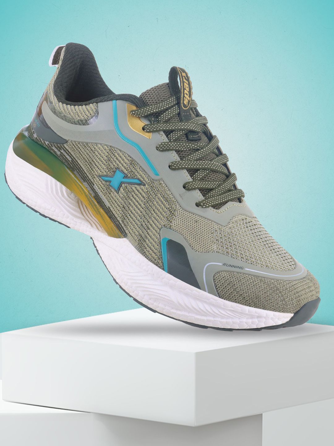 Sparx Men Mesh Lace-up Sports Shoes