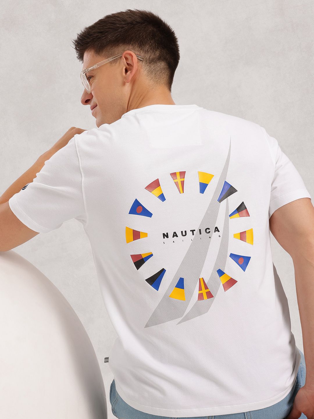 Nautica Men Printed T-shirt