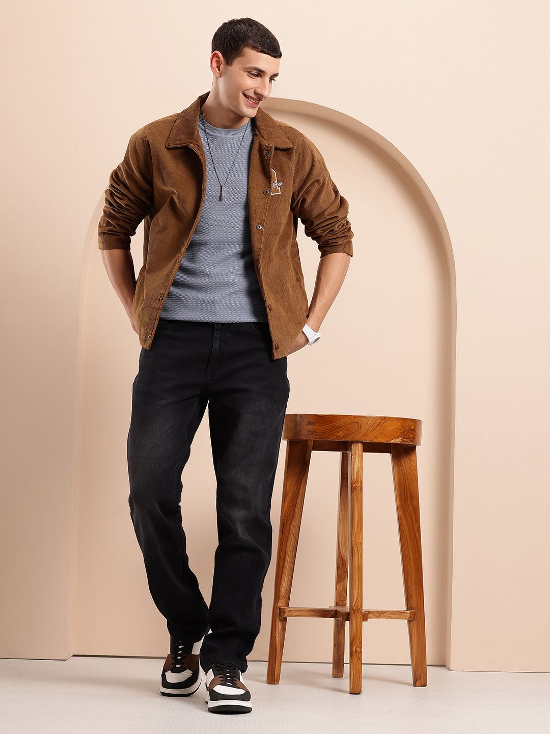 Mast & Harbour Men Light Fade Mid Rise Stretchable Jeans