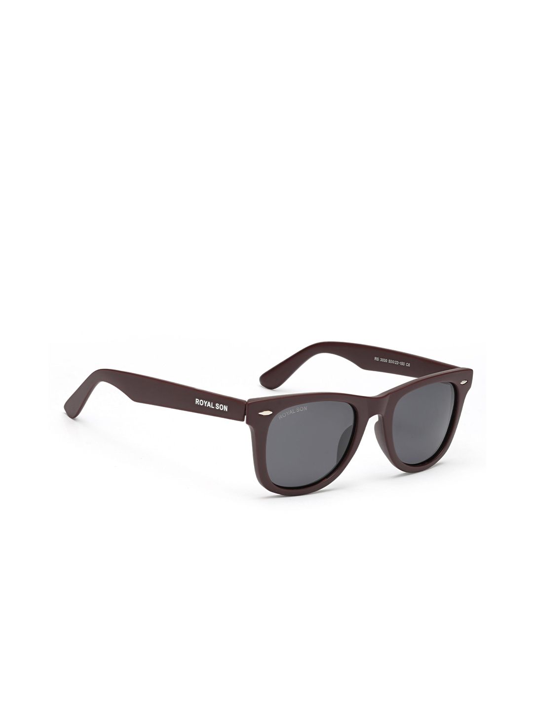 ROYAL SON Unisex Wayfarer Sunglasses with Polarised and UV Protected Lens SG-RS3030-C6
