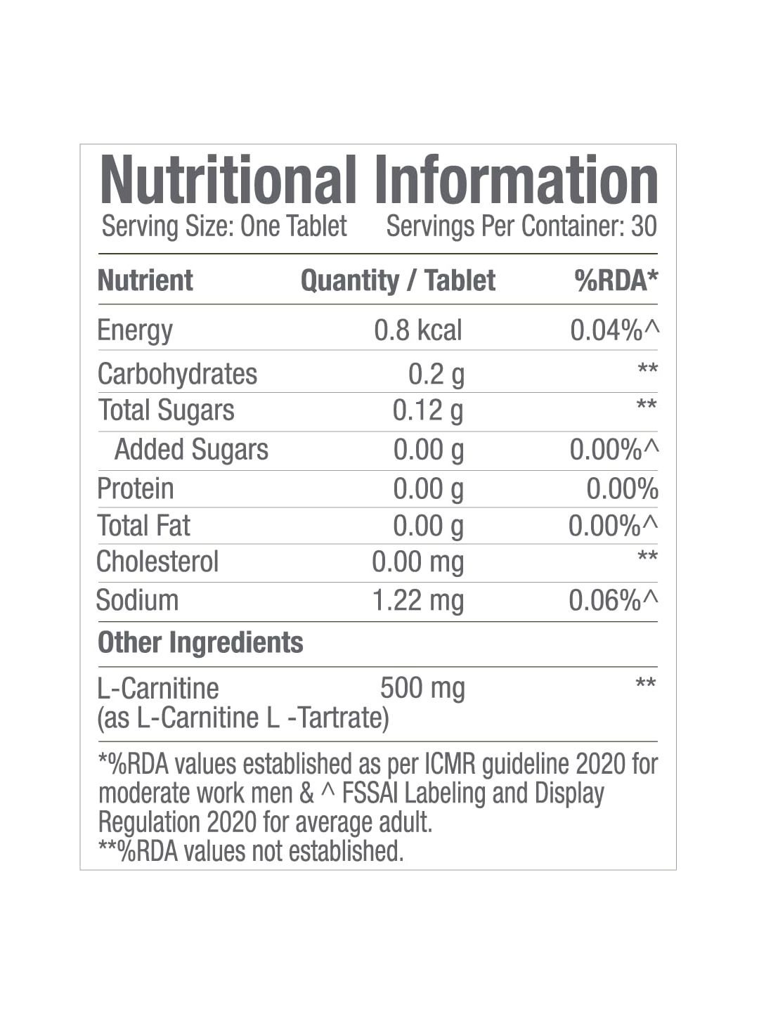 gnc l carnitine tablet GNC Pro Performance 500mg L-Carnitine 60 Tablets Burns Fat for Instant