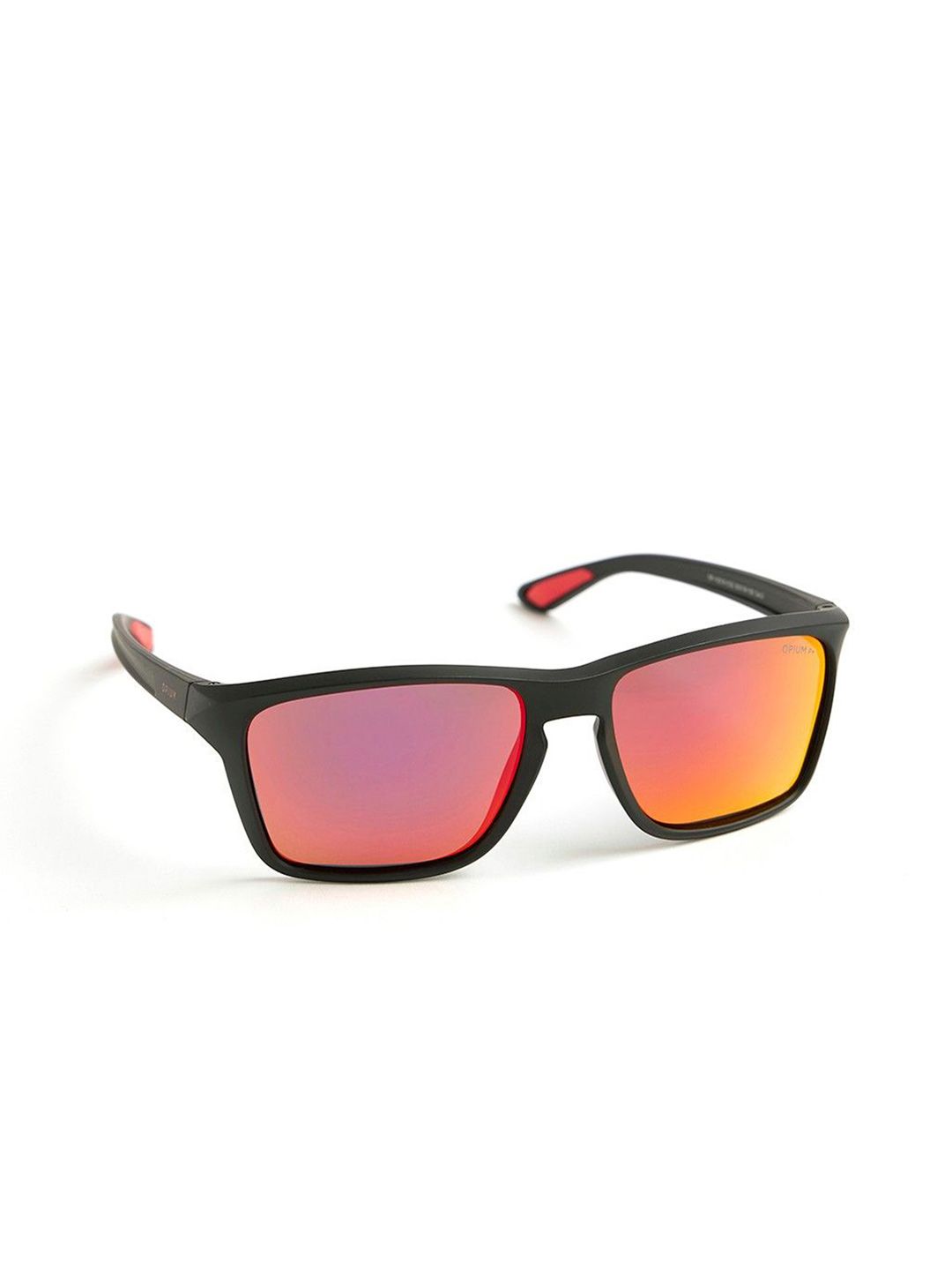 OPIUM Men Square Sunglasses with Polarised and UV Protected Lens OP-10315-C02